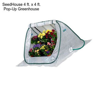 SeedHouse 4 ft. x 4 ft. Pop-Up Greenhouse