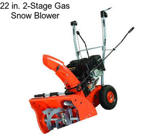 22 in. 2-Stage Gas Snow Blower