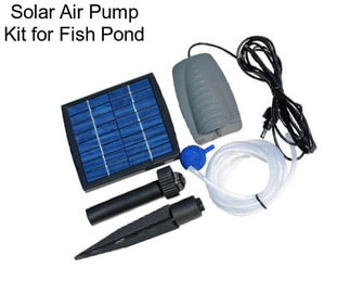 Solar Air Pump Kit for Fish Pond