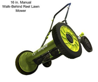 16 in. Manual Walk-Behind Reel Lawn Mower