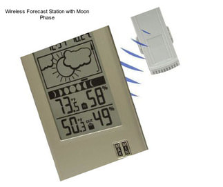 Wireless Forecast Station with Moon Phase