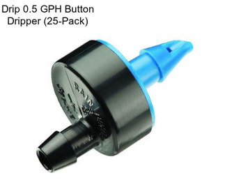 Drip 0.5 GPH Button Dripper (25-Pack)