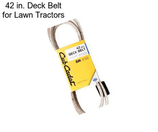 42 in. Deck Belt for Lawn Tractors