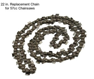 22 in. Replacement Chain for 57cc Chainsaws