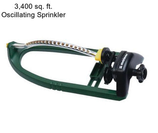 3,400 sq. ft. Oscillating Sprinkler