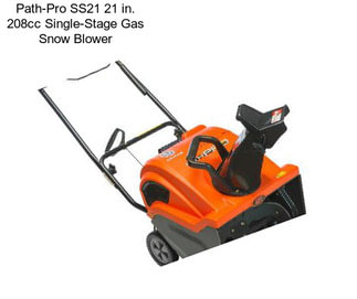 Path-Pro SS21 21 in. 208cc Single-Stage Gas Snow Blower