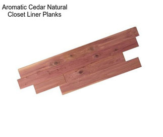 Aromatic Cedar Natural Closet Liner Planks