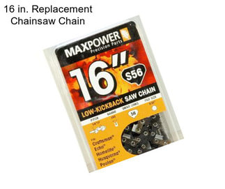 16 in. Replacement Chainsaw Chain