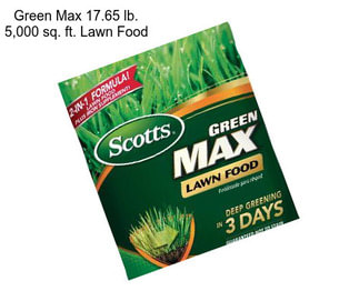 Green Max 17.65 lb. 5,000 sq. ft. Lawn Food