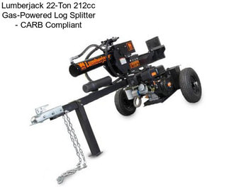 Lumberjack 22-Ton 212cc Gas-Powered Log Splitter - CARB Compliant