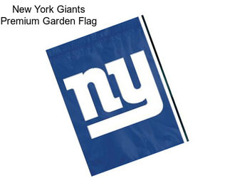 New York Giants Premium Garden Flag