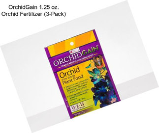 OrchidGain 1.25 oz. Orchid Fertilizer (3-Pack)
