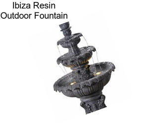 Ibiza Resin Outdoor Fountain