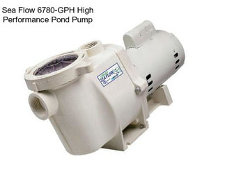 Sea Flow 6780-GPH High Performance Pond Pump