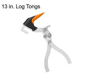 13 in. Log Tongs