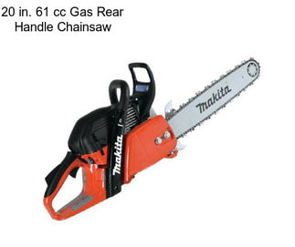 20 in. 61 cc Gas Rear Handle Chainsaw