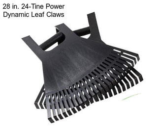 28 in. 24-Tine Power Dynamic Leaf Claws