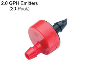 2.0 GPH Emitters (30-Pack)