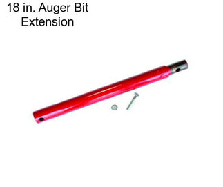 18 in. Auger Bit Extension