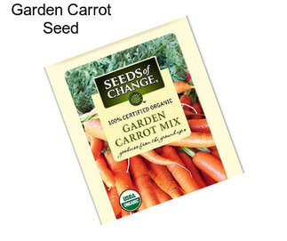 Garden Carrot Seed