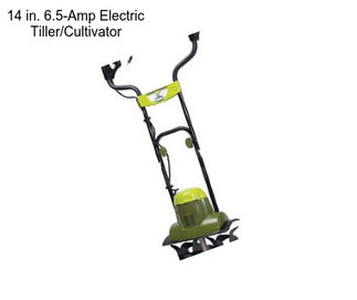 14 in. 6.5-Amp Electric Tiller/Cultivator