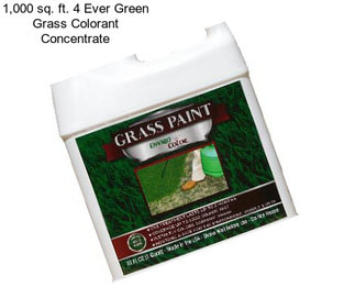 1,000 sq. ft. 4 Ever Green Grass Colorant Concentrate