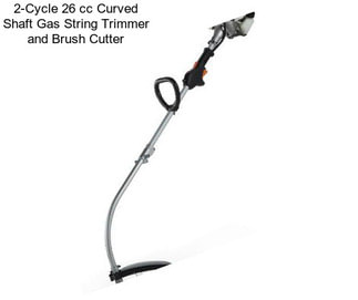 2-Cycle 26 cc Curved Shaft Gas String Trimmer and Brush Cutter