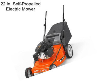 22 in. Self-Propelled Electric Mower