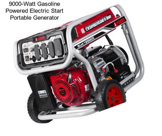 9000-Watt Gasoline Powered Electric Start Portable Generator