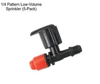 1/4 Pattern Low-Volume Sprinkler (5-Pack)