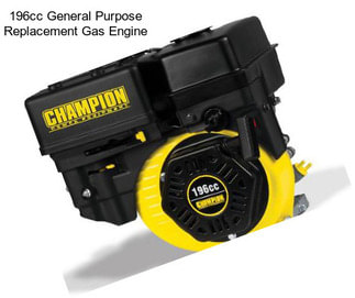 196cc General Purpose Replacement Gas Engine