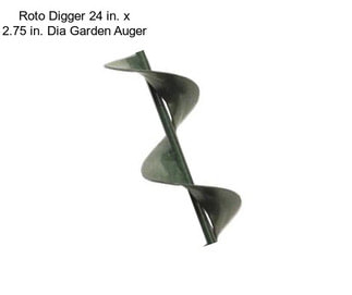 Roto Digger 24 in. x 2.75 in. Dia Garden Auger