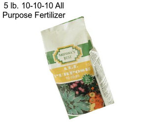 5 lb. 10-10-10 All Purpose Fertilizer