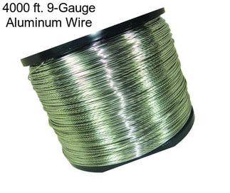 4000 ft. 9-Gauge Aluminum Wire