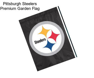 Pittsburgh Steelers Premium Garden Flag
