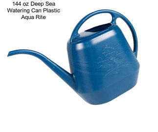 144 oz Deep Sea Watering Can Plastic Aqua Rite