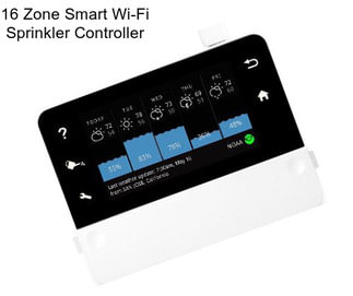 16 Zone Smart Wi-Fi Sprinkler Controller