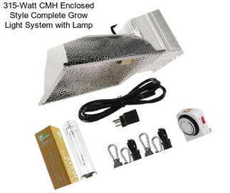 315-Watt CMH Enclosed Style Complete Grow Light System with Lamp