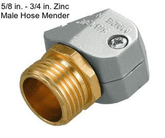 5/8 in. - 3/4 in. Zinc Male Hose Mender