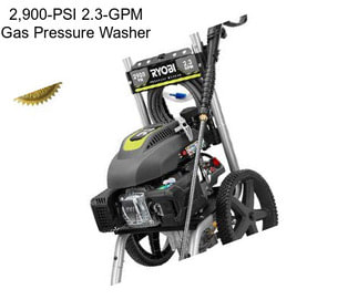 2,900-PSI 2.3-GPM Gas Pressure Washer