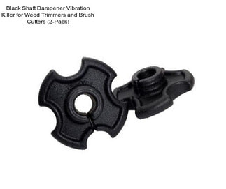 Black Shaft Dampener Vibration Killer for Weed Trimmers and Brush Cutters (2-Pack)