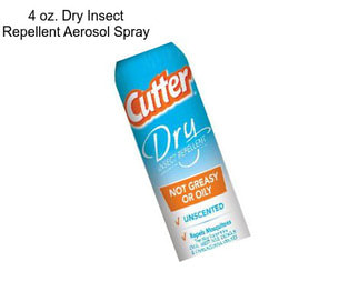 4 oz. Dry Insect Repellent Aerosol Spray