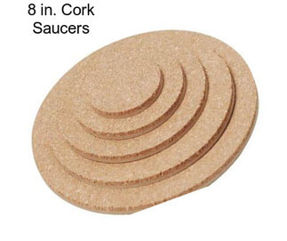 8 in. Cork Saucers