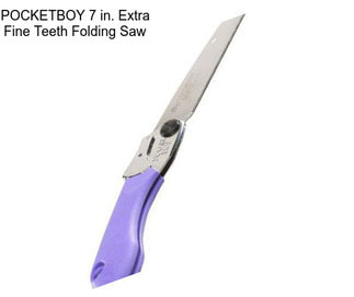 POCKETBOY 7 in. Extra Fine Teeth Folding Saw