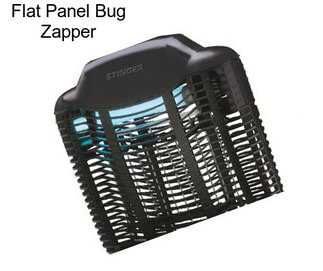 Flat Panel Bug Zapper