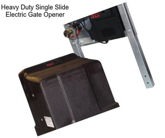 Heavy Duty Single Slide Electric Gate Opener