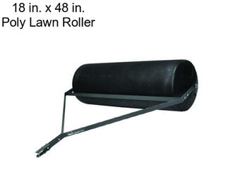 18 in. x 48 in. Poly Lawn Roller