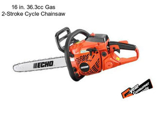 16 in. 36.3cc Gas 2-Stroke Cycle Chainsaw