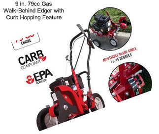 9 in. 79cc Gas Walk-Behind Edger with Curb Hopping Feature