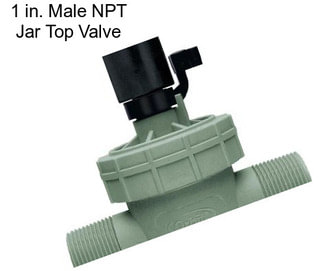 1 in. Male NPT Jar Top Valve